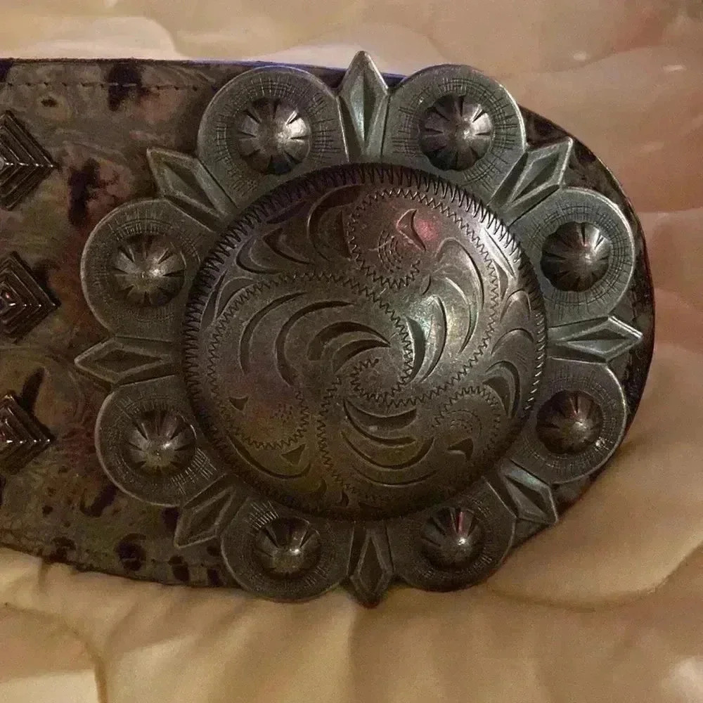 Country thunder festival rodeo Authentic Arohoe Belt Swarovski crystals Western - Picture 2 of 10